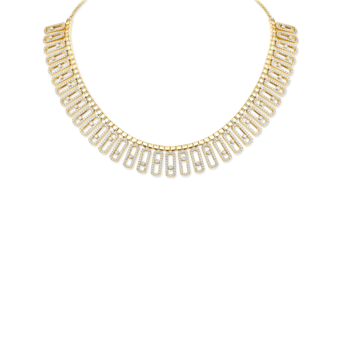 Mes1kaa move iconica pavÉ necklace 12699